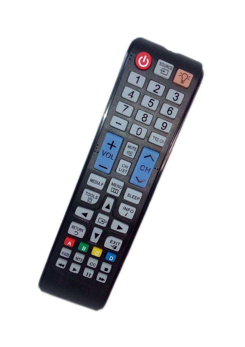 JustFine Replaced Remote Control Compatible for Samsung UN32F4000 UN39FH5000FXZA PN43F4500AF UN55EH6000FXZA UN58H5005AF LED HDTV Plasma TV - Image 1